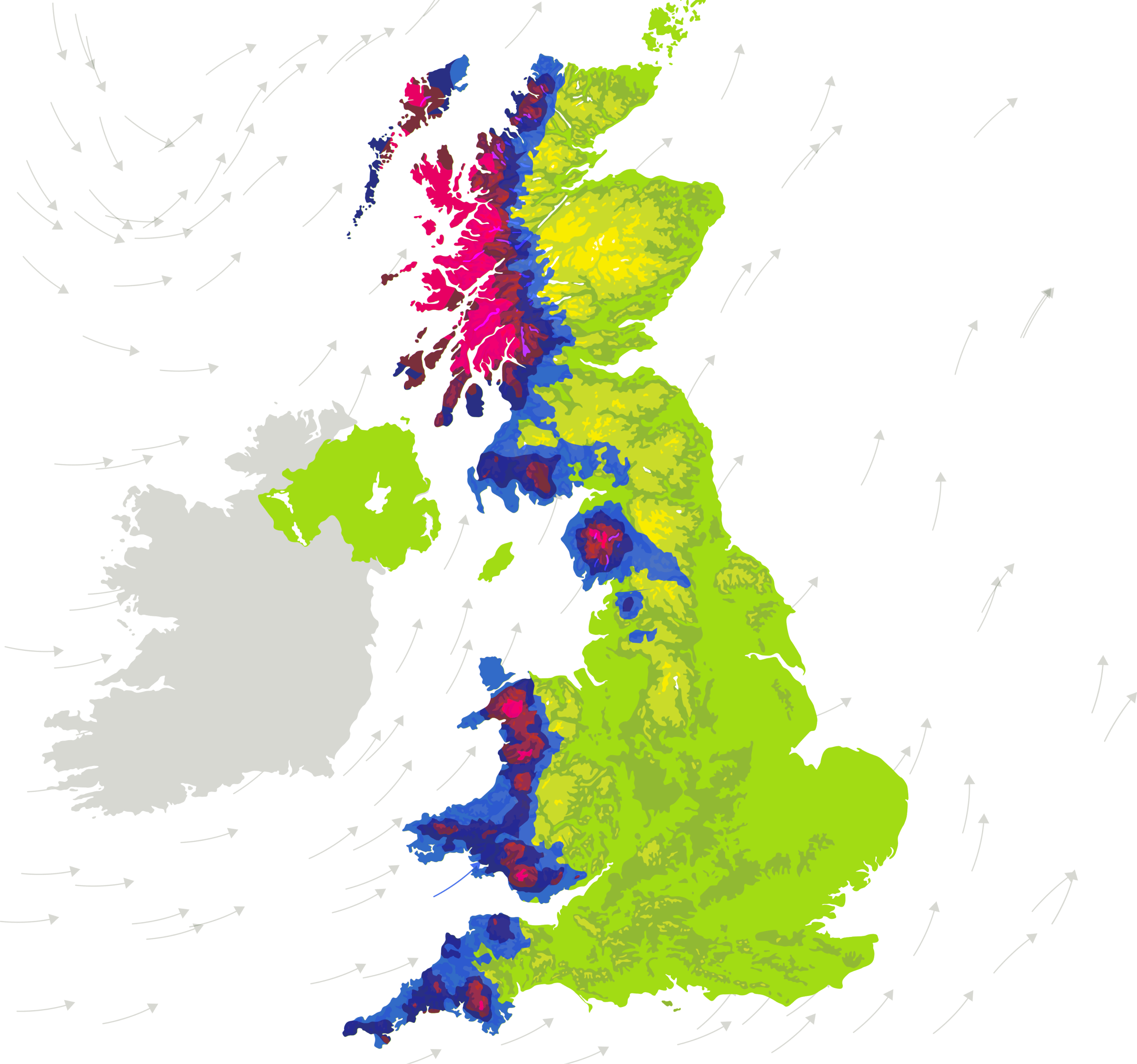 Map of the UK